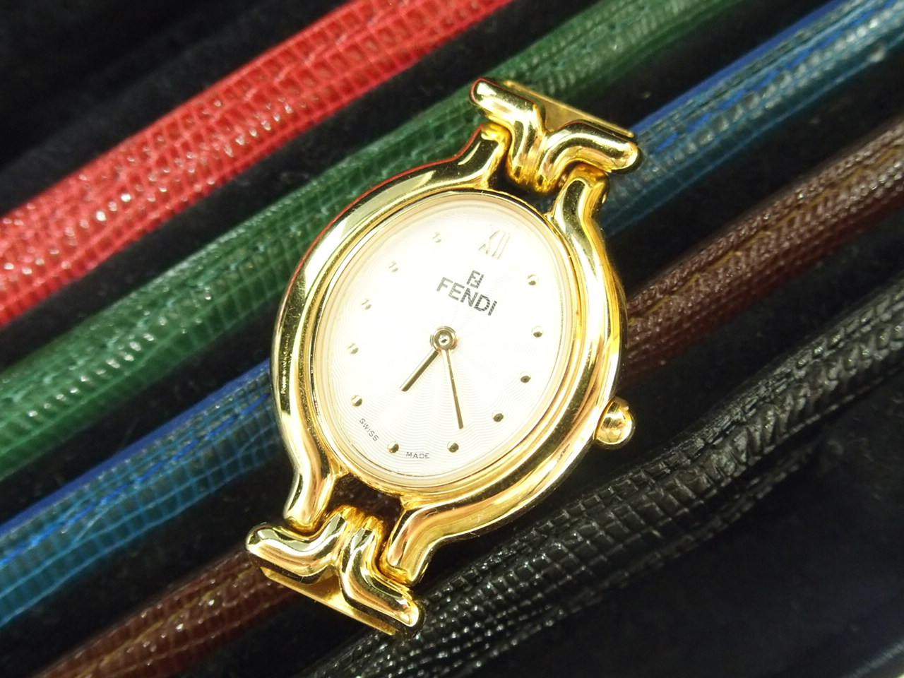 FENDI レディース腕時計 替えベルト付き - 腕時計(アナログ)